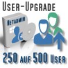 Upgrade von 250 auf 500 User