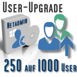 Upgrade von 250 auf 1000 User