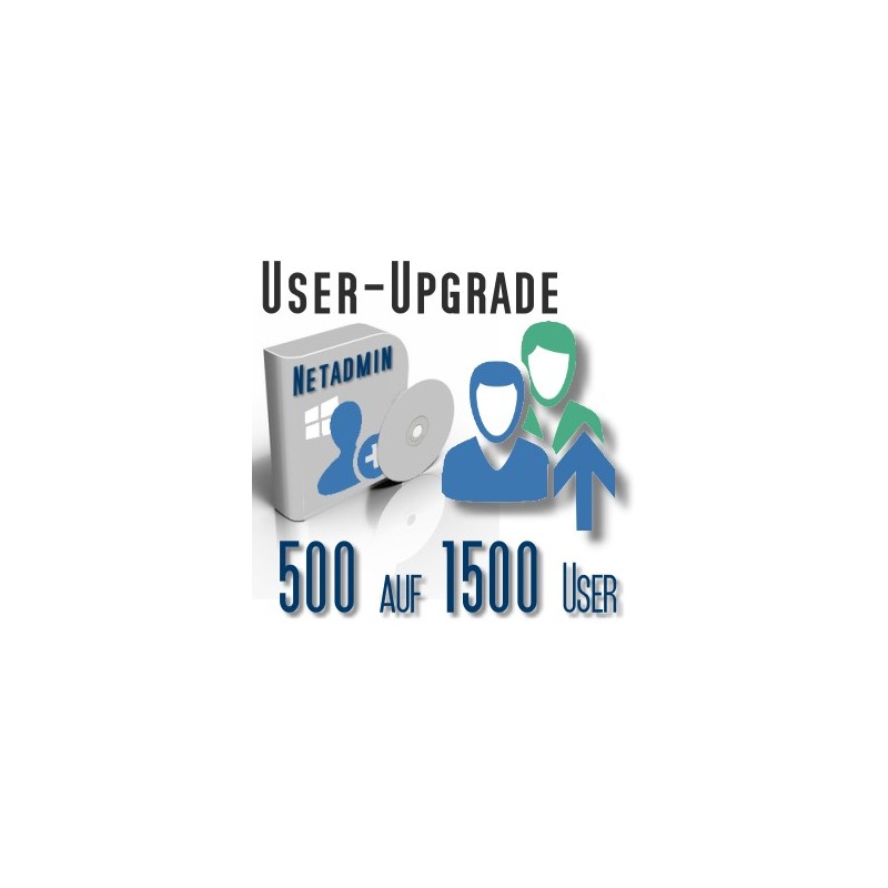 Upgrade von 500 auf 1500 User
