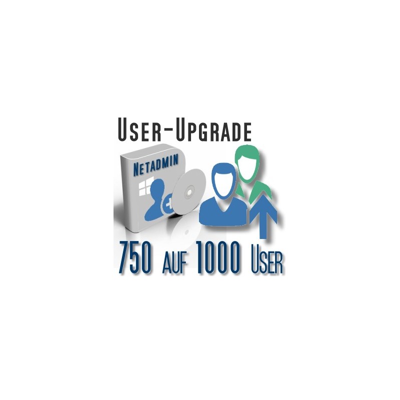 Upgrade von 750 auf 1000 User