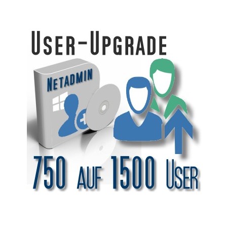 Upgrade von 750 auf 1500 User