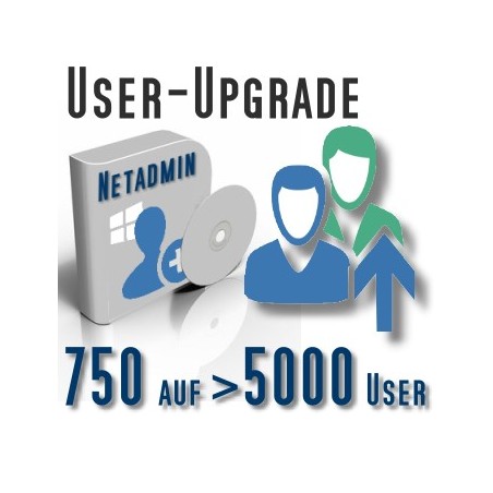 Upgrade von 750 auf Unbegrenzte User