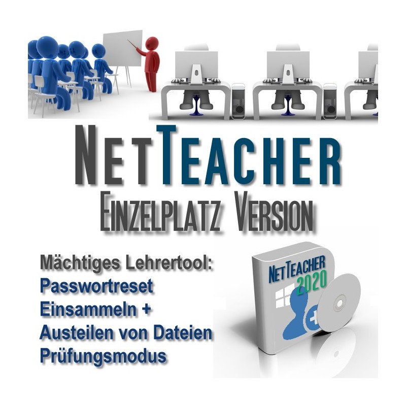 NetTeacher 2020 Einzelplatz  (5000 User)